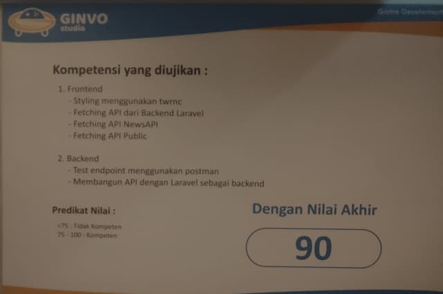 Fullstack Mobile App certificate picture 1